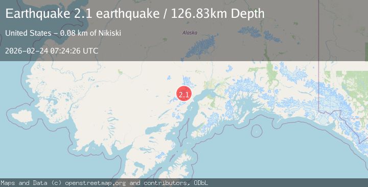 Map of Southern Alaska