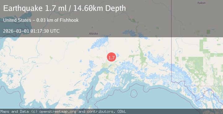 Map of Southern Alaska