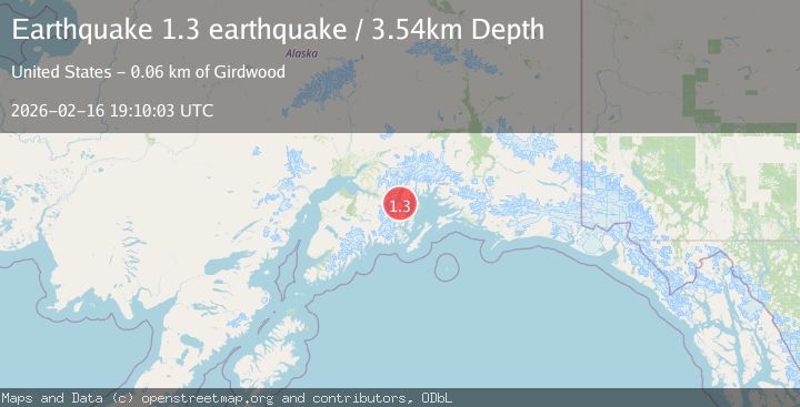 Map of Kenai Peninsula, Alaska