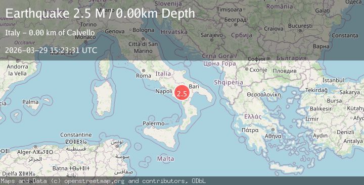 Map of Provincia di Potenza, Italy