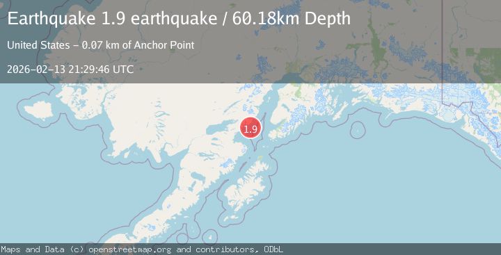 Map of Southern Alaska