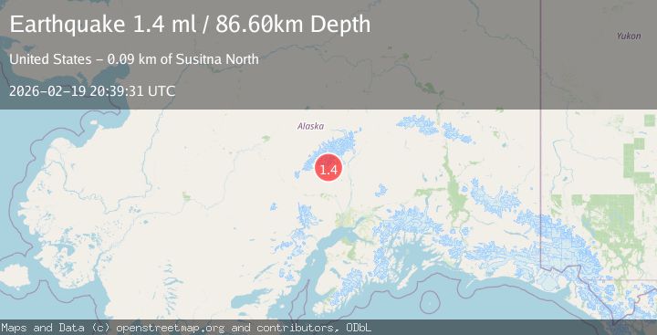 Map of Central Alaska