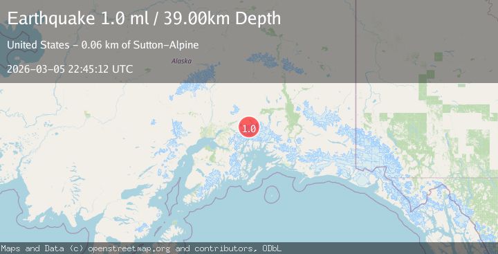 Map of Southern Alaska