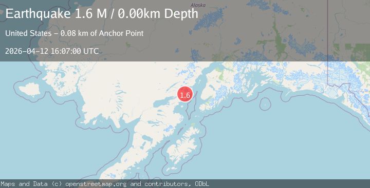Map of Southern Alaska