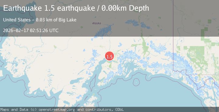 Map of Southern Alaska
