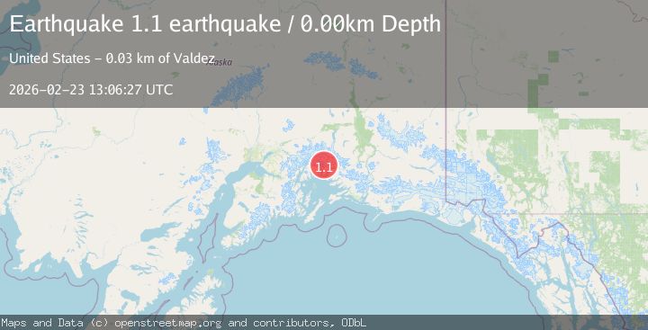 Map of Southern Alaska