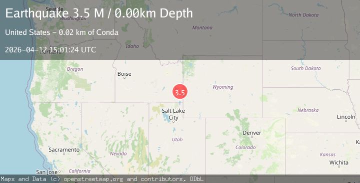 Map of southern Idaho