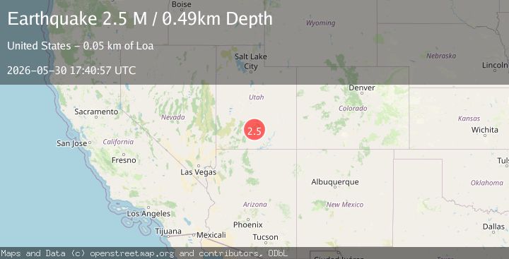 Map of Utah
