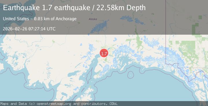Map of Southern Alaska