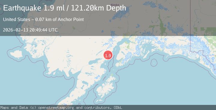 Map of Southern Alaska
