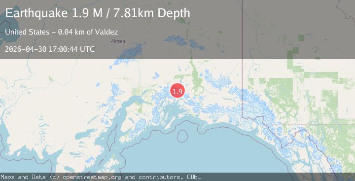 Map of Southern Alaska