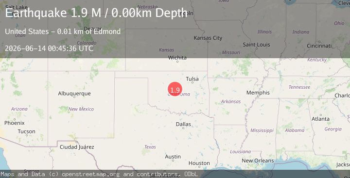 Map of Oklahoma