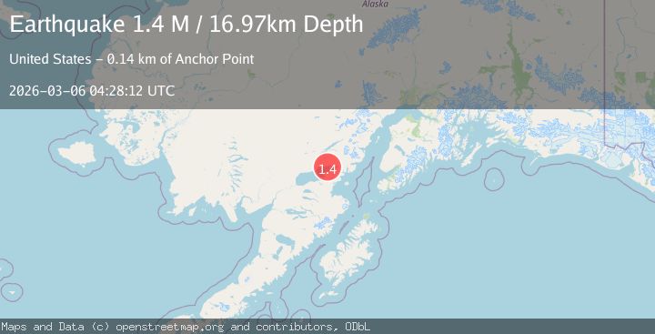 Map of Southern Alaska