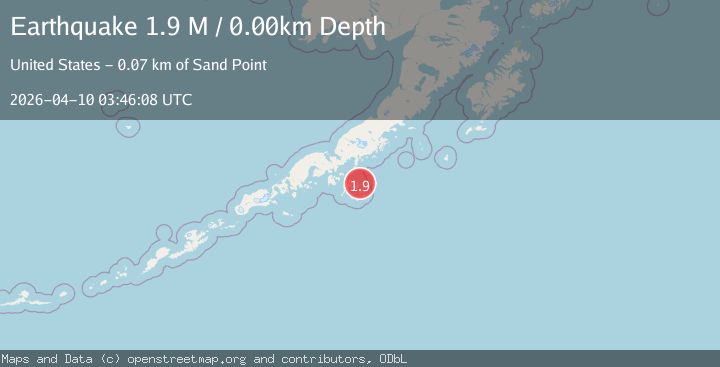 Map of Alaska Peninsula
