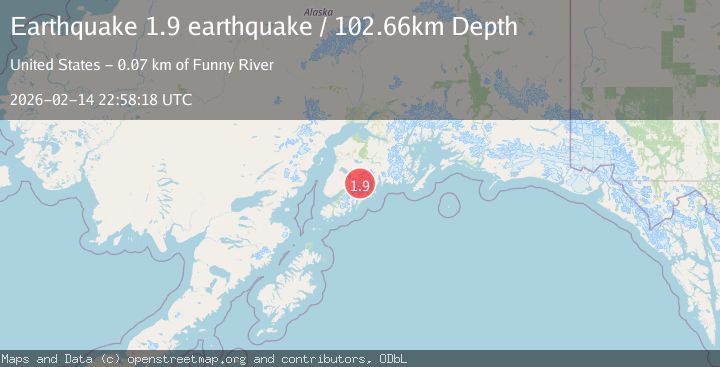 Map of Kenai Peninsula, Alaska