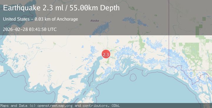Map of Southern Alaska