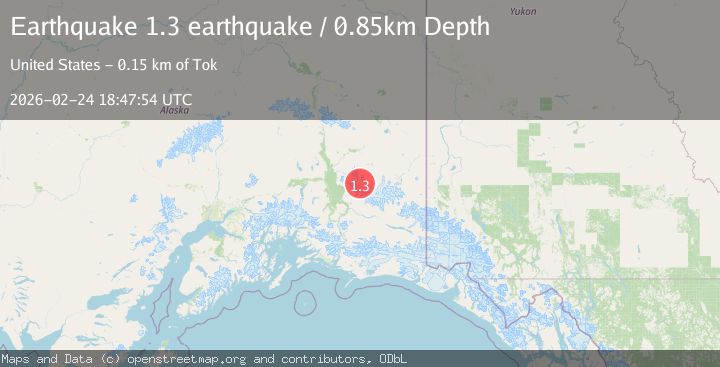 Map of Central Alaska