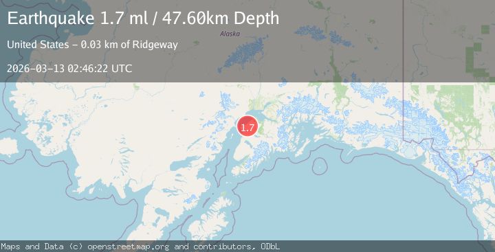 Map of Kenai Peninsula, Alaska