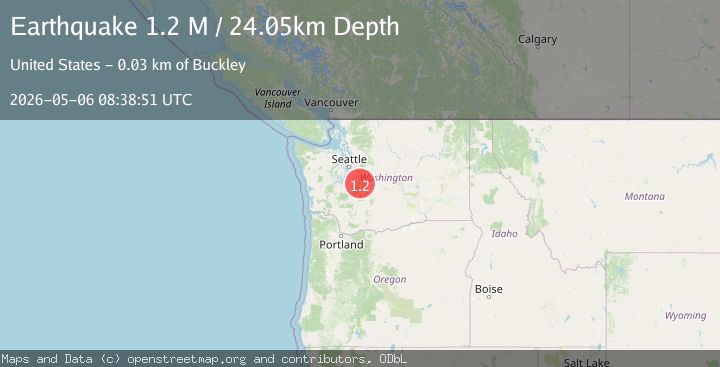 Map of Washington