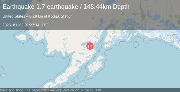Map of Southern Alaska