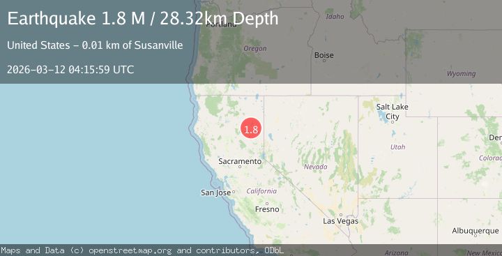 Map of Northern California