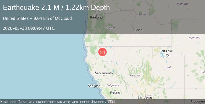 Map of Northern California