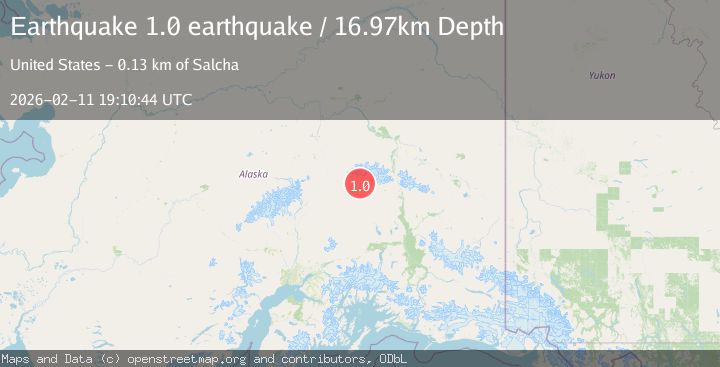 Map of Central Alaska