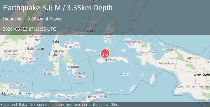 Map of Kepulauan Sula, Indonesia