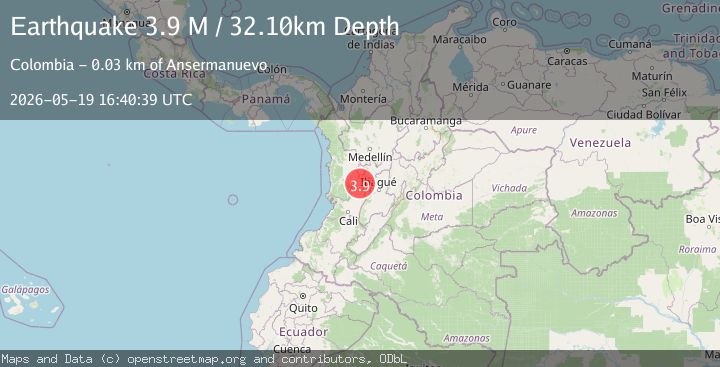 Map of Colombia