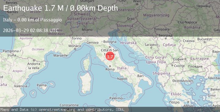 Map of Provincia di Perugia, Italy
