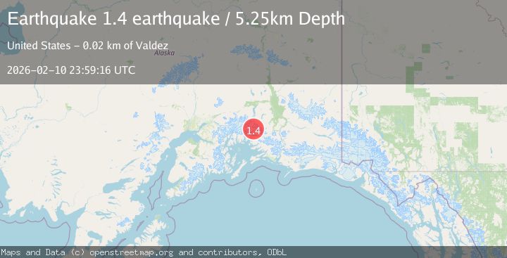 Map of Southern Alaska