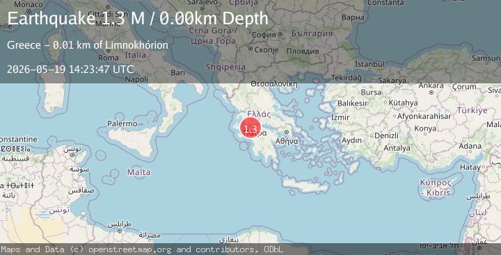 Map of West Greece