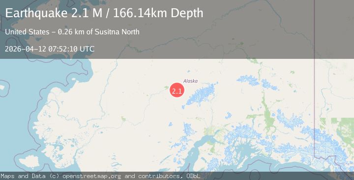 Map of Central Alaska