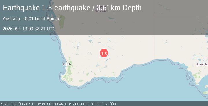 Map of Western Australia
