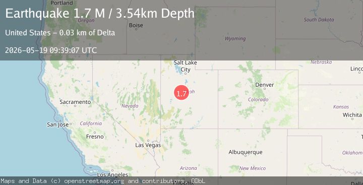 Map of Utah