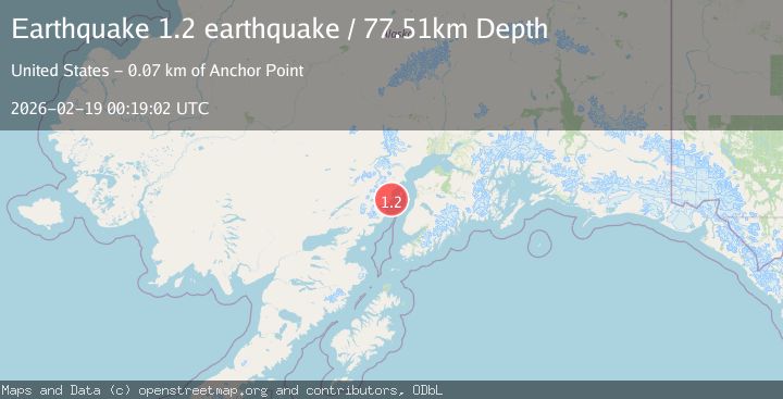 Map of Southern Alaska
