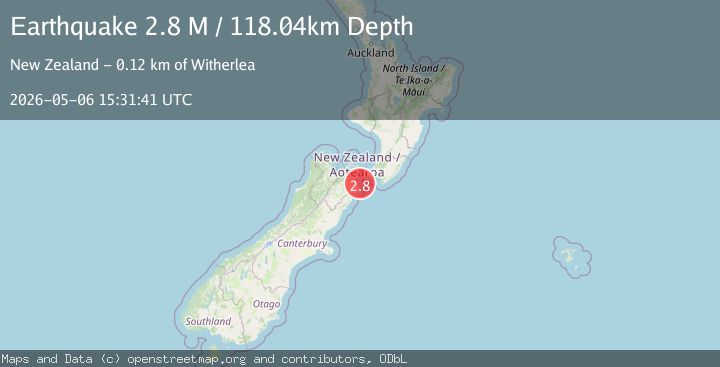 Map of Cook Strait, New Zealand