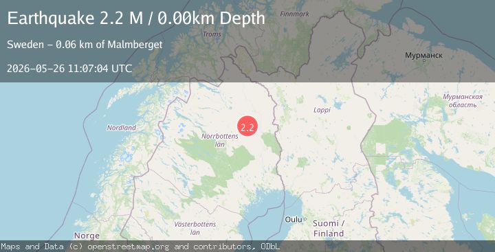 Map of Sweden