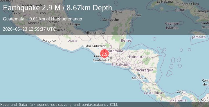 Map of Guatemala