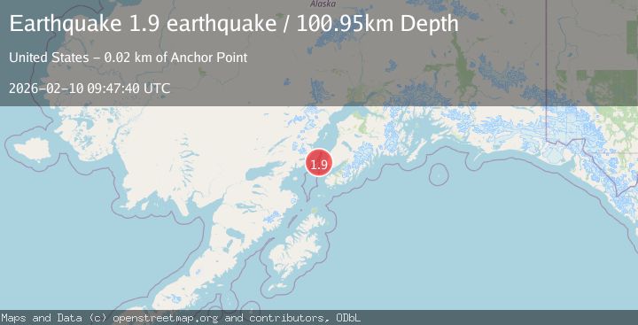 Map of Southern Alaska