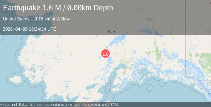 Map of Southern Alaska