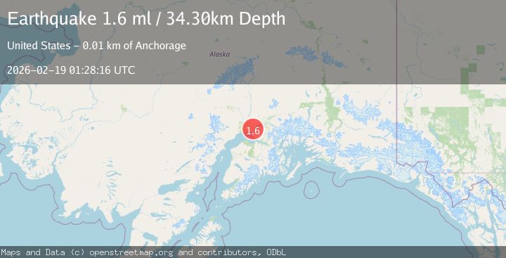 Map of Southern Alaska