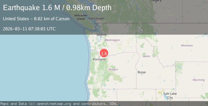 Map of Washington
