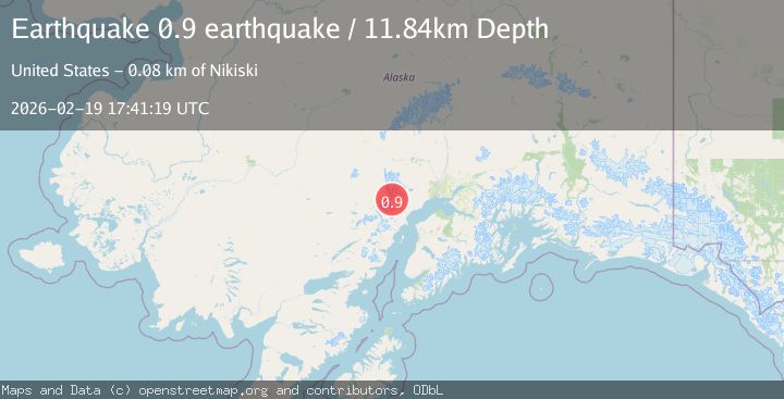 Map of Southern Alaska