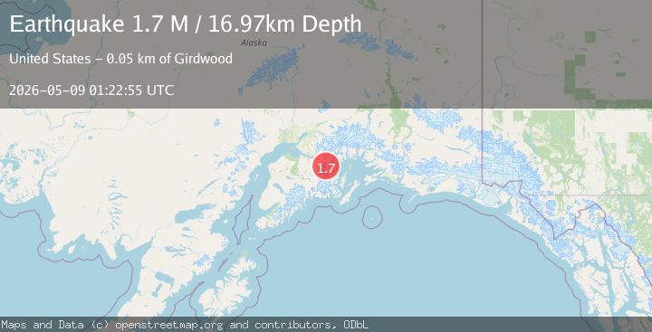 Map of Kenai Peninsula, Alaska