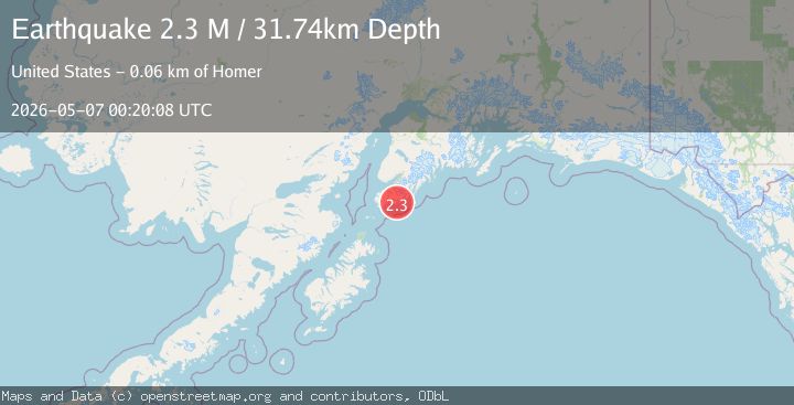 Map of Kenai Peninsula, Alaska