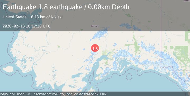 Map of Southern Alaska