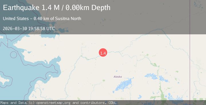 Map of northern Alaska