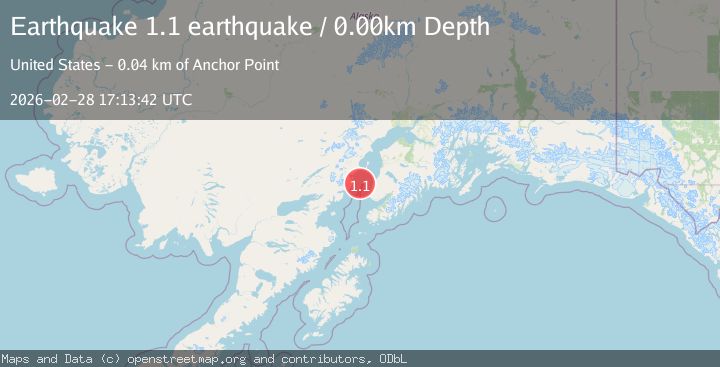 Map of Southern Alaska