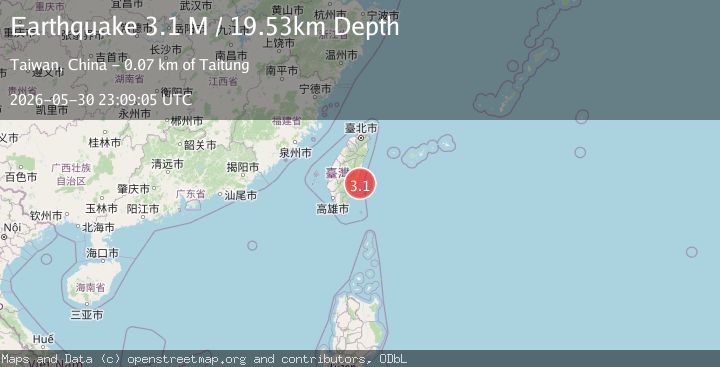 Map of Taiwan